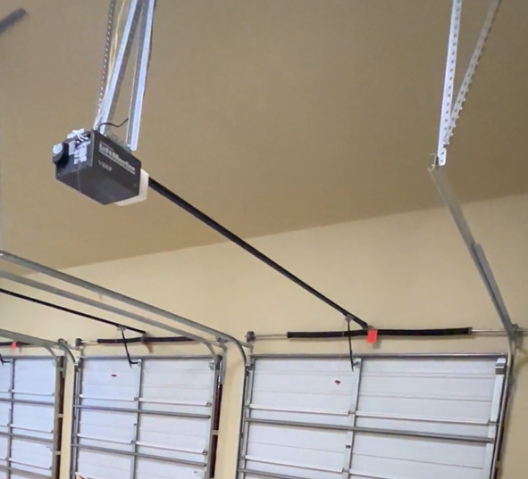 Garage door opener repair.
